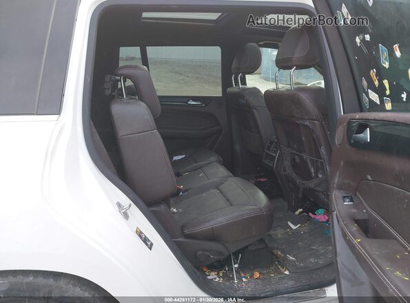 4JGDF6EE2HA800257 2017 MERCEDES-BENZ GLS 450 White VIN sticker view