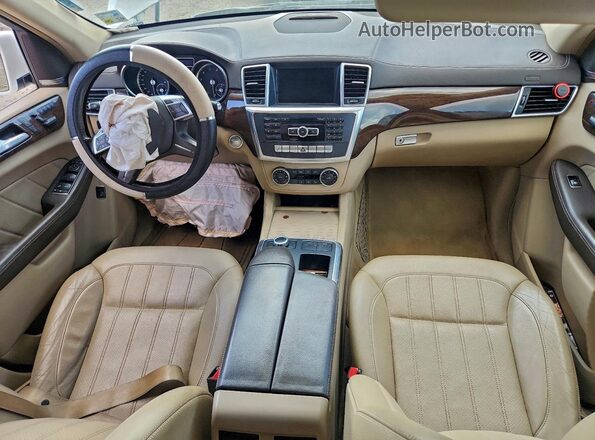 4JGDF6EE3GA644910 2016 MERCEDES-BENZ GL-CLASS White Dashboard view
