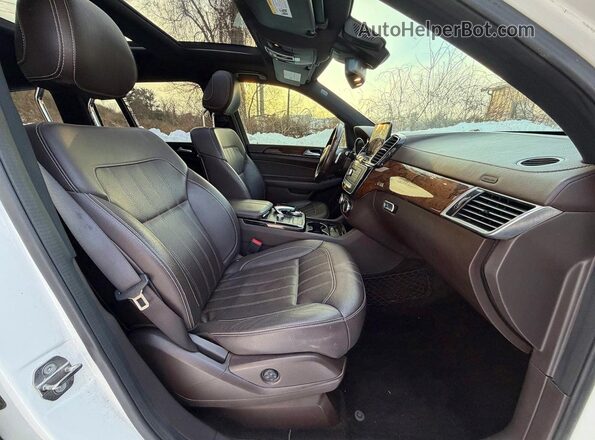 4JGDF6EE3KB183212 2019 MERCEDES-BENZ GLS White Rear view
