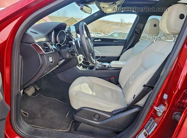 4JGDF6EE3KB235700 2019 MERCEDES-BENZ GLS Red Սալոնի դիմացի տեսք