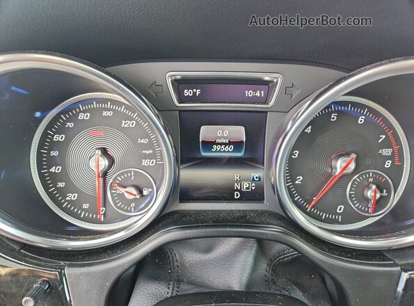 4JGDF6EE3KB235700 2019 MERCEDES-BENZ GLS Red Սարքավորումների վահանակի տեսք