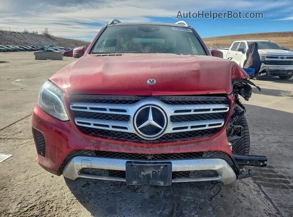 4JGDF6EE3KB235700 2019 MERCEDES-BENZ GLS Red Դիմացի տեսք