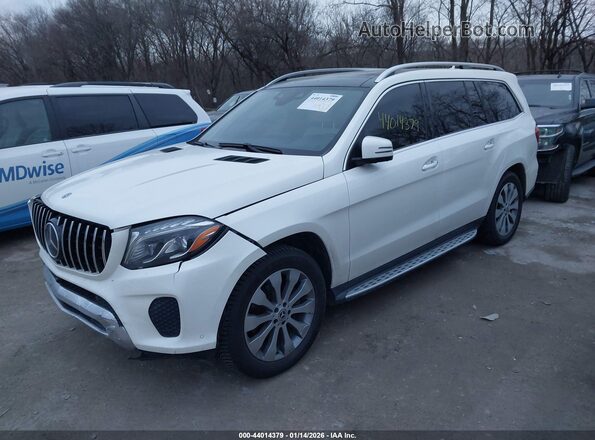4JGDF6EE4JB160469 2018 MERCEDES-BENZ GLS 450 White Przód lewy