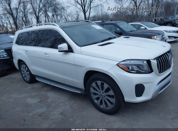 4JGDF6EE4JB160469 2018 MERCEDES-BENZ GLS 450 White Widok wnętrza z tyłu
