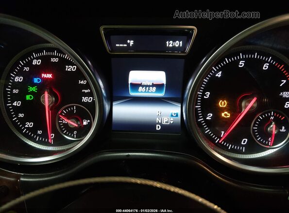 4JGDF6EE4KB229615 2019 MERCEDES-BENZ GLS 450 Black Vista de los asientos traseros