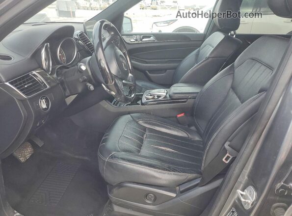 4JGDF6EE6HA981041 2017 MERCEDES-BENZ GLS Gray Widok wnętrza z przodu