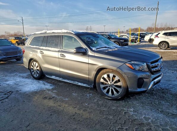 4JGDF6EE6JB024084 2018 MERCEDES-BENZ GLS Gray 