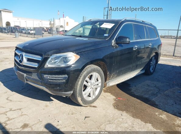 4JGDF6EE7GA641427 2016 MERCEDES-BENZ GL 450 Black Առջևի ձախ երեք քառորդ տեսարան