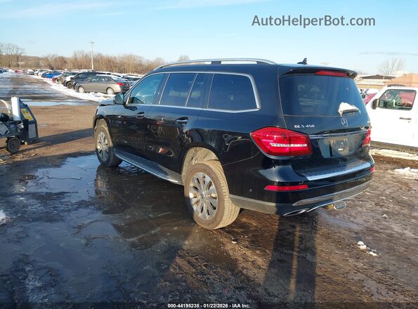 4JGDF6EE7KB212405 2019 MERCEDES-BENZ GLS 450 Черный Задняя левая четверть