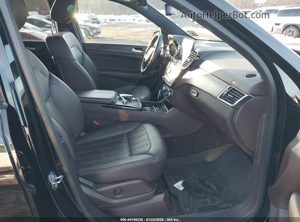 4JGDF6EE7KB212405 2019 MERCEDES-BENZ GLS 450 Черный Вид салона спереди