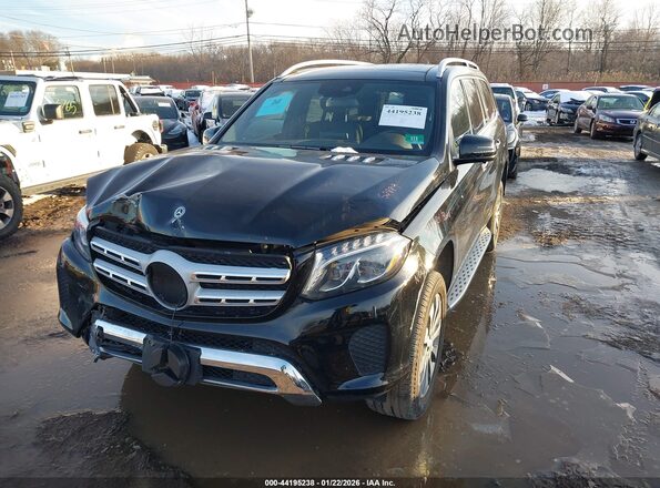 4JGDF6EE7KB212405 2019 MERCEDES-BENZ GLS 450 Черный Вид спереди