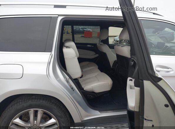 4JGDF6EE7KB238650 2019 MERCEDES-BENZ GLS 450 Silver Widok naklejki z numerem VIN