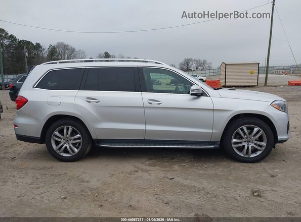 4JGDF6EE7KB238650 2019 MERCEDES-BENZ GLS 450 Silver Widok wnętrza z tyłu