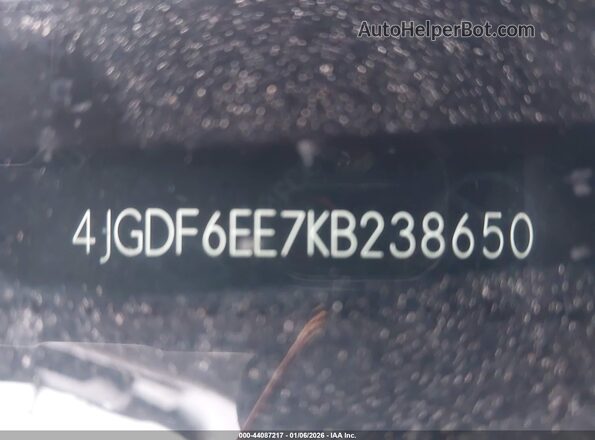 4JGDF6EE7KB238650 2019 MERCEDES-BENZ GLS 450 Silver 