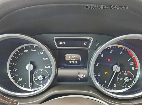 4JGDF6EE8GA633756 2016 MERCEDES-BENZ GL-CLASS White Vista del cuadro de instrumentos