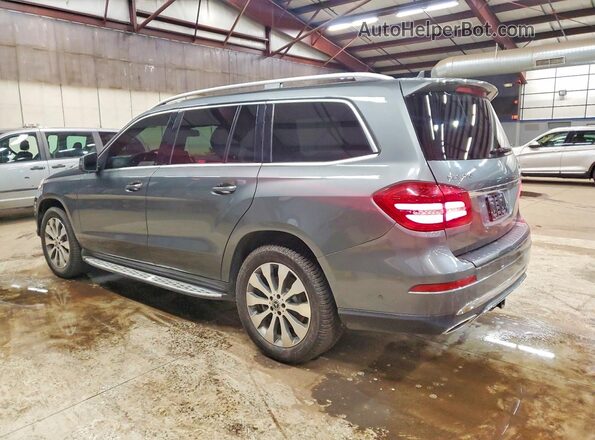 4JGDF6EE8JB173256 2018 MERCEDES-BENZ GLS Gray Trasero izquierdo