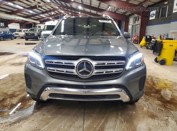 4JGDF6EE8JB173256 2018 MERCEDES-BENZ GLS Gray Vista frontal