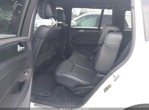 4JGDF6EE8KB223185 2019 MERCEDES-BENZ GLS 450 White Widok naklejki z numerem VIN