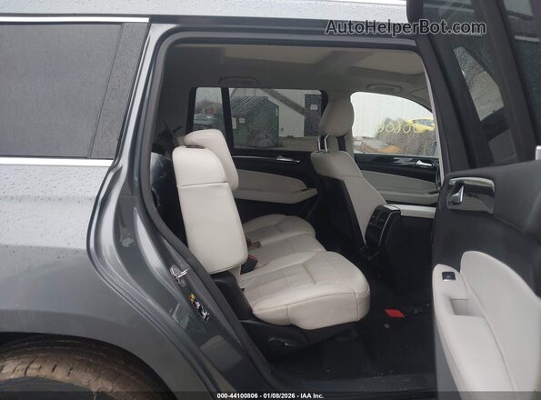 4JGDF6EE9KB183215 2019 MERCEDES-BENZ GLS 450 Gray Widok naklejki z numerem VIN