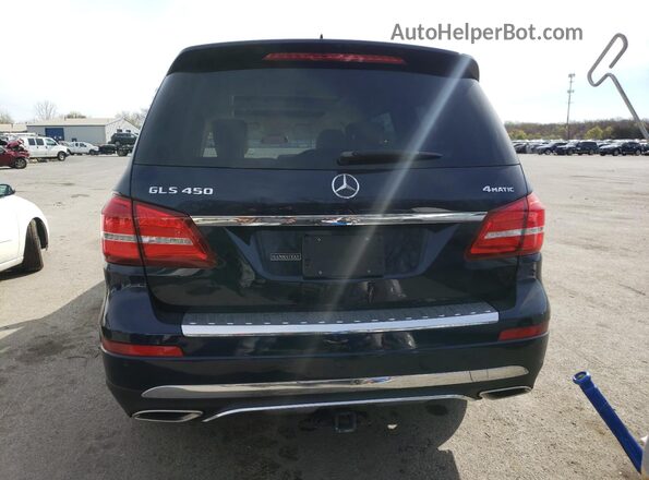 4JGDF6EE9KB237449 2019 MERCEDES-BENZ GLS Синий Вид сзади