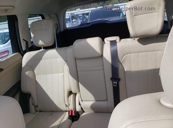 4JGDF6EE9KB237449 2019 MERCEDES-BENZ GLS Синий Вид задних сидений