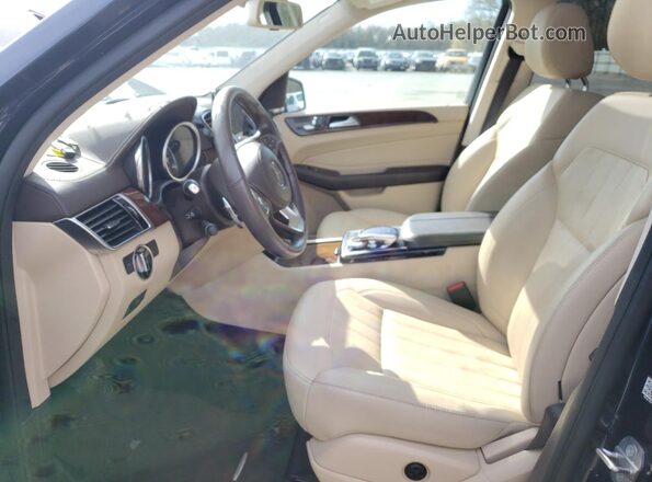4JGDF6EE9KB237449 2019 MERCEDES-BENZ GLS Синий Вид салона спереди