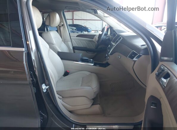 4JGDF6EEXGA622242 2016 MERCEDES-BENZ GL 450 Brown წინა სალონის ხედი