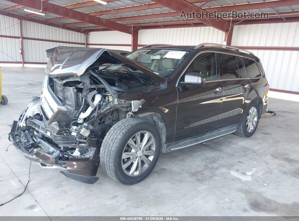 4JGDF6EEXGA622242 2016 MERCEDES-BENZ GL 450 Brown წინა მარცხენა ხედი სამი მეოთხედიდან