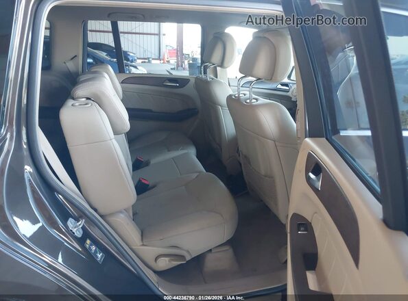 4JGDF6EEXGA622242 2016 MERCEDES-BENZ GL 450 Brown VIN კოდის სტიკერის ხედი