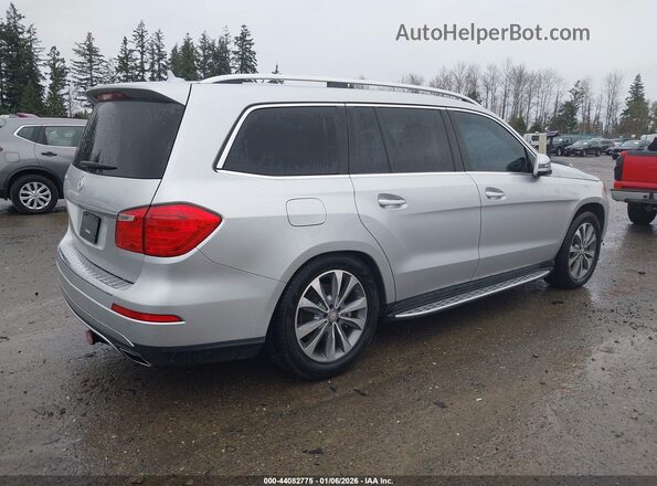 4JGDF6EEXGA679430 2016 MERCEDES-BENZ GL 450 Серебряный Задняя правая четверть