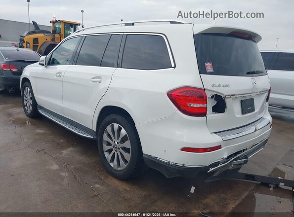 4JGDF6EEXHA972181 2017 MERCEDES-BENZ GLS 450 White Trasero izquierdo