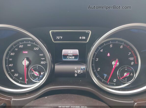 4JGDF6EEXHA972181 2017 MERCEDES-BENZ GLS 450 White Vista de los asientos traseros