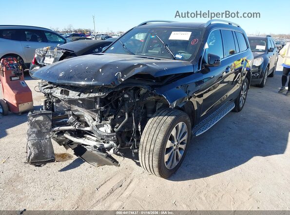 4JGDF6EEXKB223978 2019 MERCEDES-BENZ GLS 450 Black Передня ліва чверть