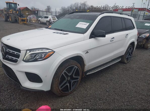4JGDF7DE0HA778427 2017 MERCEDES-BENZ GLS 550 White Przód lewy