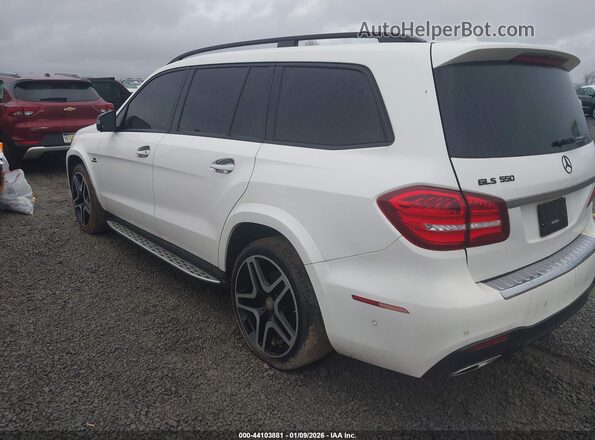 4JGDF7DE0HA778427 2017 MERCEDES-BENZ GLS 550 White Tył lewy