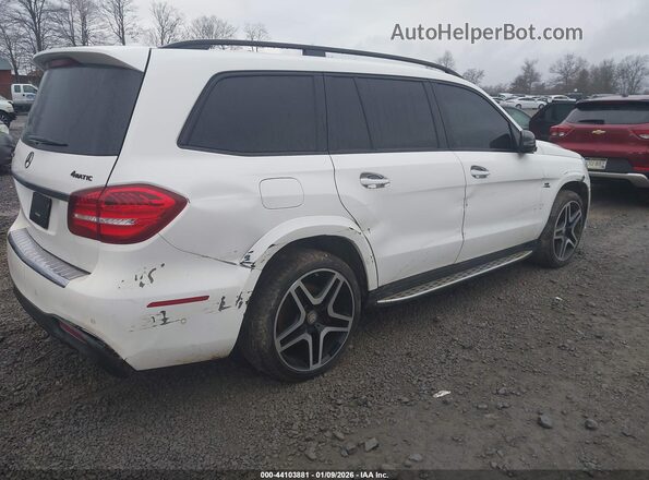 4JGDF7DE0HA778427 2017 MERCEDES-BENZ GLS 550 White Tył prawy