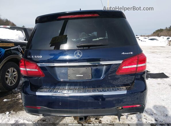 4JGDF7DE1HA881064 2017 MERCEDES-BENZ GLS 550 Blue 