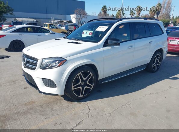 4JGDF7DE2JA999310 2018 MERCEDES-BENZ GLS 550 White Przód lewy
