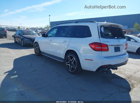 4JGDF7DE2JA999310 2018 MERCEDES-BENZ GLS 550 White Tył lewy