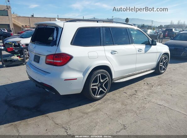 4JGDF7DE2JA999310 2018 MERCEDES-BENZ GLS 550 White Tył prawy