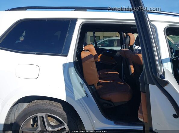 4JGDF7DE2JA999310 2018 MERCEDES-BENZ GLS 550 White Widok naklejki z numerem VIN