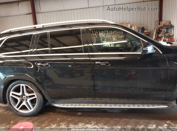4JGDF7DE3JB002972 2018 MERCEDES-BENZ GLS 550 Черный Вид задней части салона