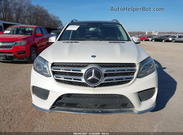 4JGDF7DE4HA755166 2017 MERCEDES-BENZ GLS 550 White Dashboard view