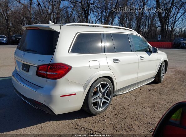 4JGDF7DE4HA755166 2017 MERCEDES-BENZ GLS 550 White Rear right