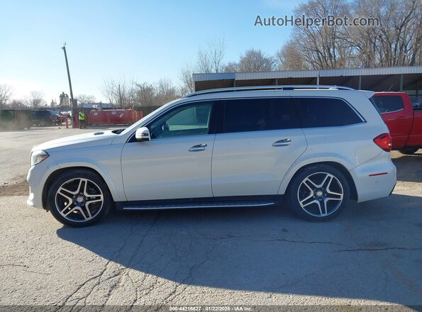 4JGDF7DE4HA755166 2017 MERCEDES-BENZ GLS 550 White Rear interior view