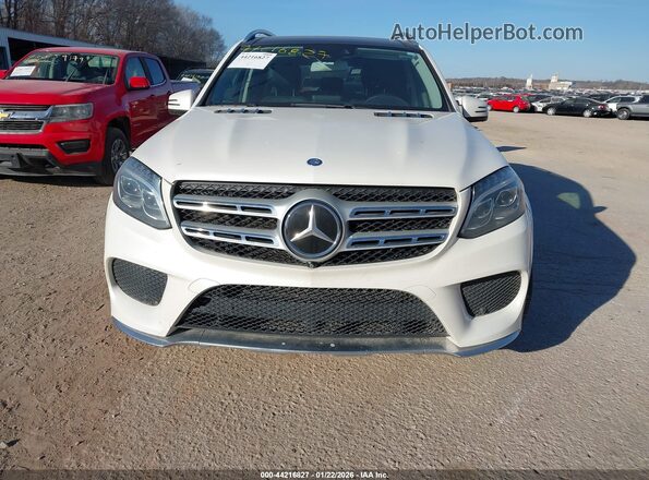 4JGDF7DE4HA755166 2017 MERCEDES-BENZ GLS 550 White Front view
