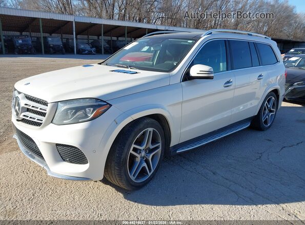 4JGDF7DE4HA755166 2017 MERCEDES-BENZ GLS 550 White Front left