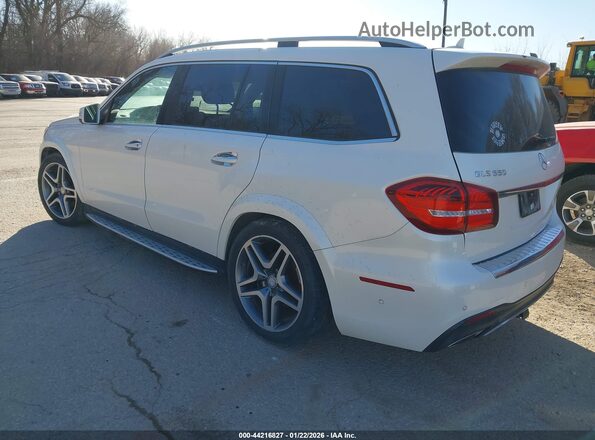 4JGDF7DE4HA755166 2017 MERCEDES-BENZ GLS 550 White Rear left