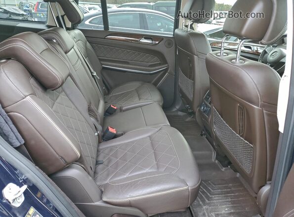 4JGDF7DE6JB054810 2018 MERCEDES-BENZ GLS Blue Vista interior trasera