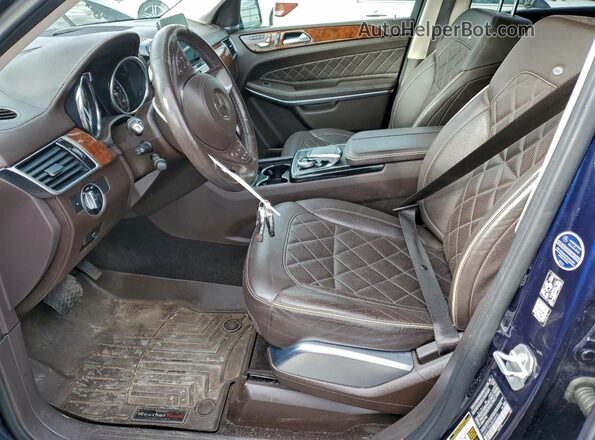 4JGDF7DE6JB054810 2018 MERCEDES-BENZ GLS Blue Vista interior delantera